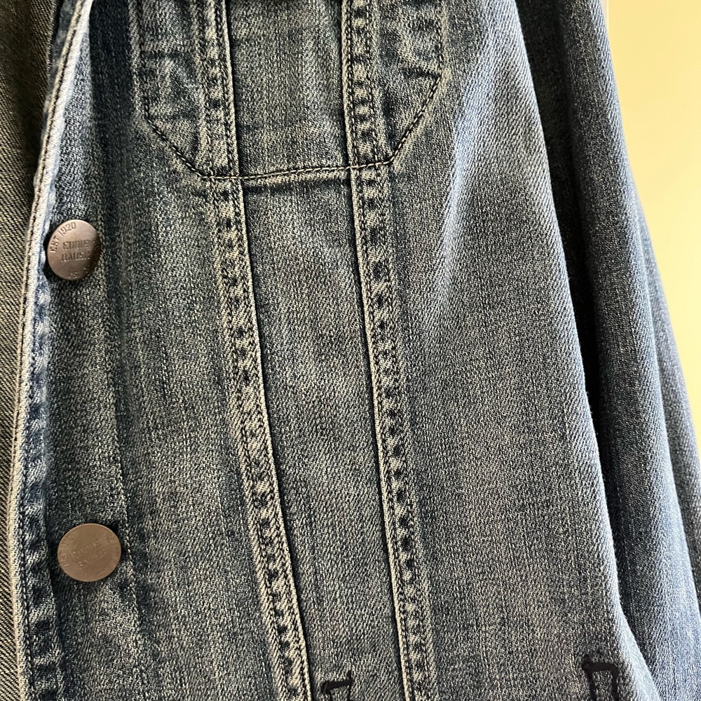Eddie Bauer Light Blue Denim Jacket - Picture 3 of 3